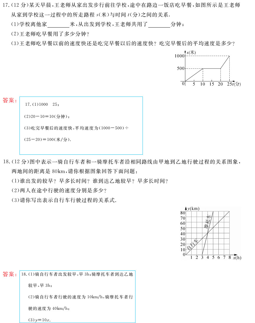 時(shí)習(xí)之（期末+暑假） 第27頁(yè)