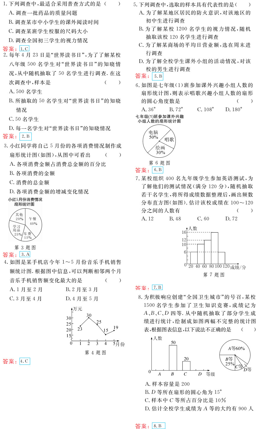 時(shí)習(xí)之（期末+暑假） 第66頁(yè)