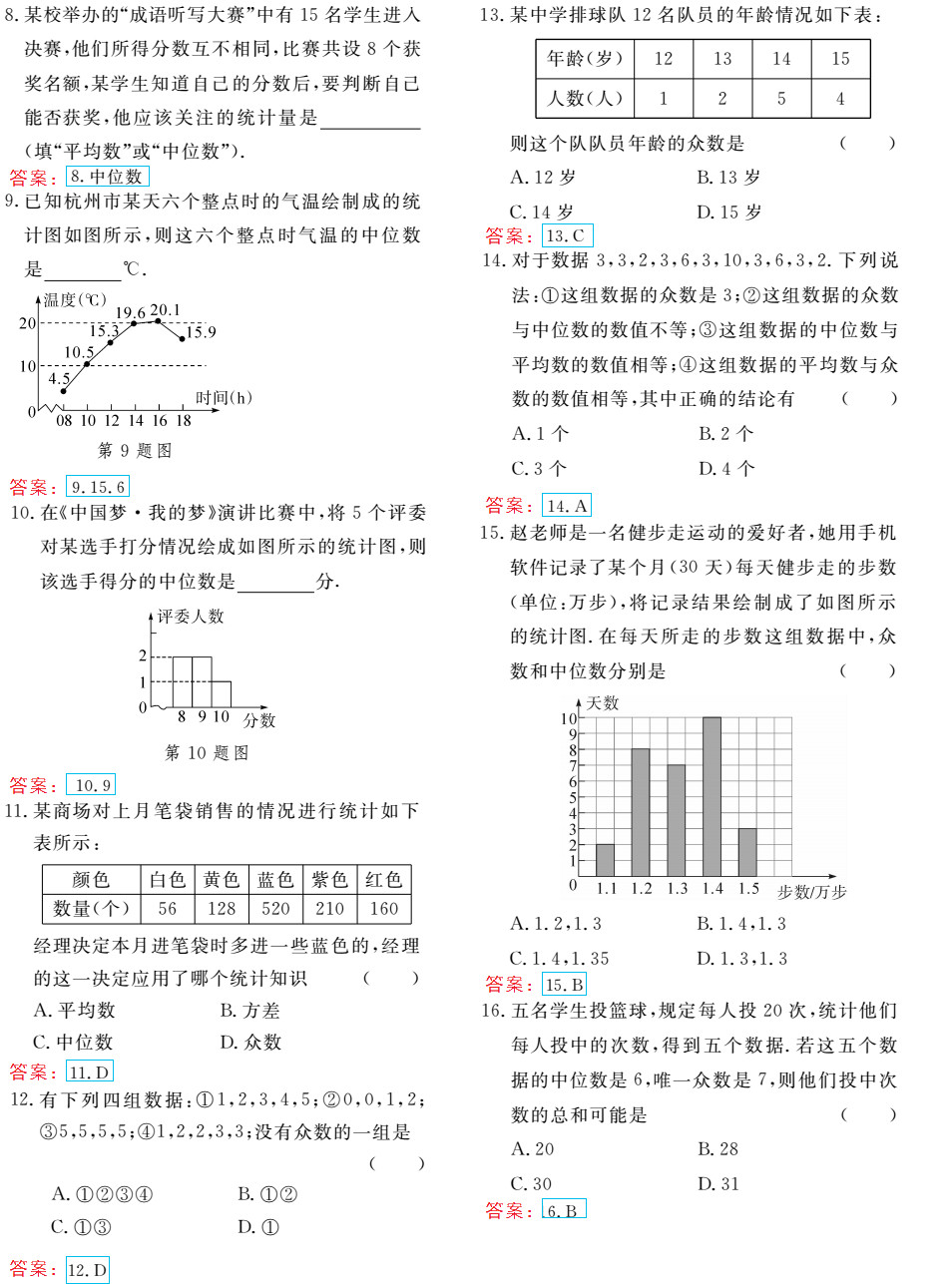 時(shí)習(xí)之（期末+暑假） 第46頁