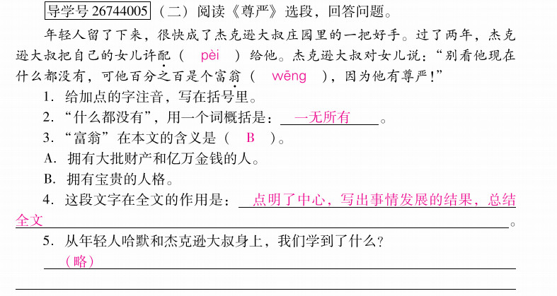 优佳学案 暑假活动 第13页