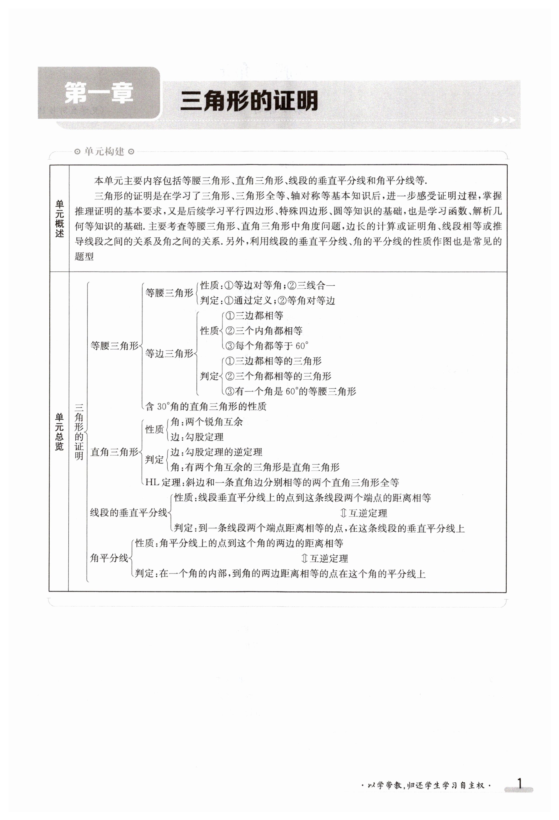 2023年金太阳导学案八年级数学下册北师大版 第1页