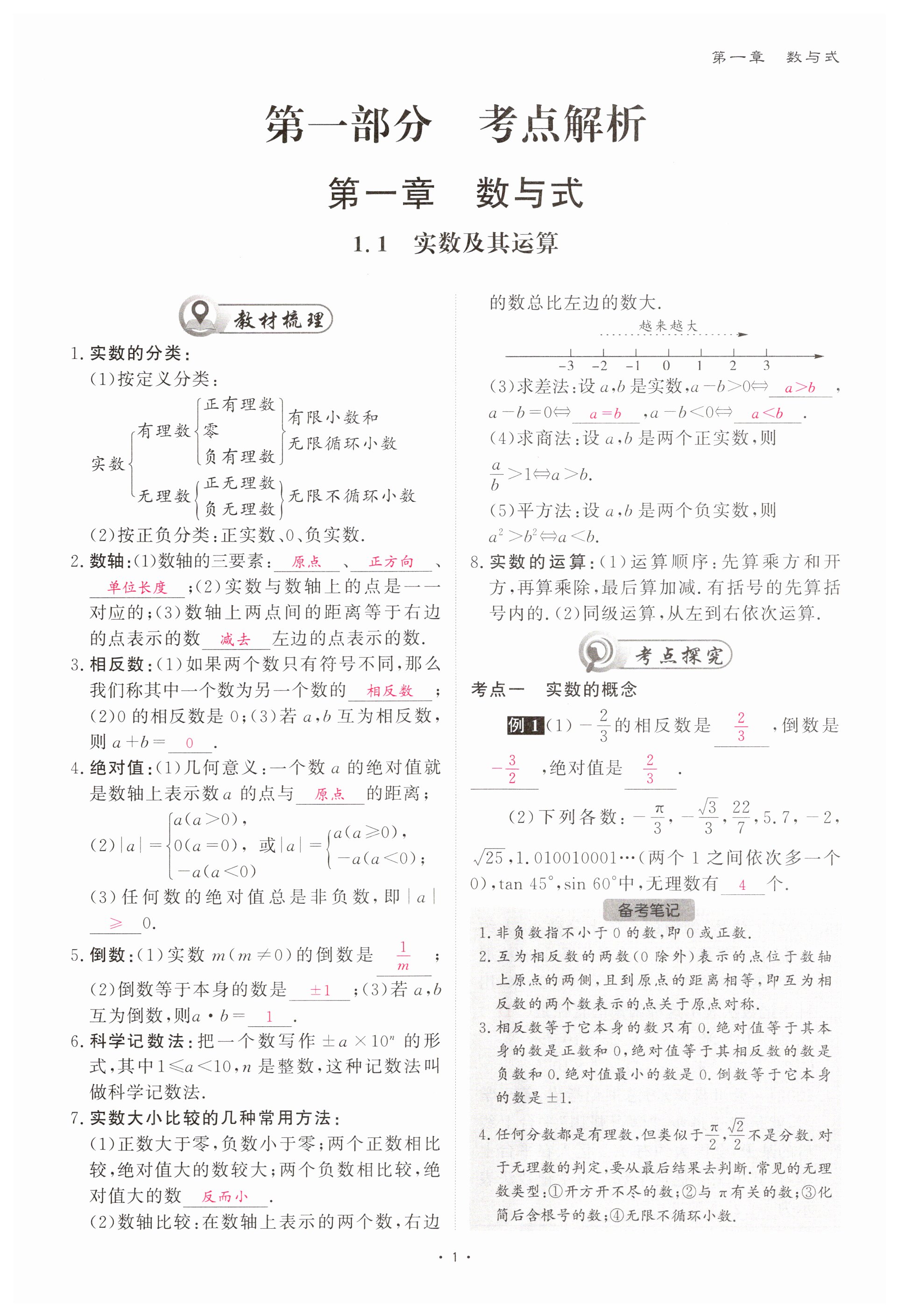 2023年中考搶分策略數學 第1頁