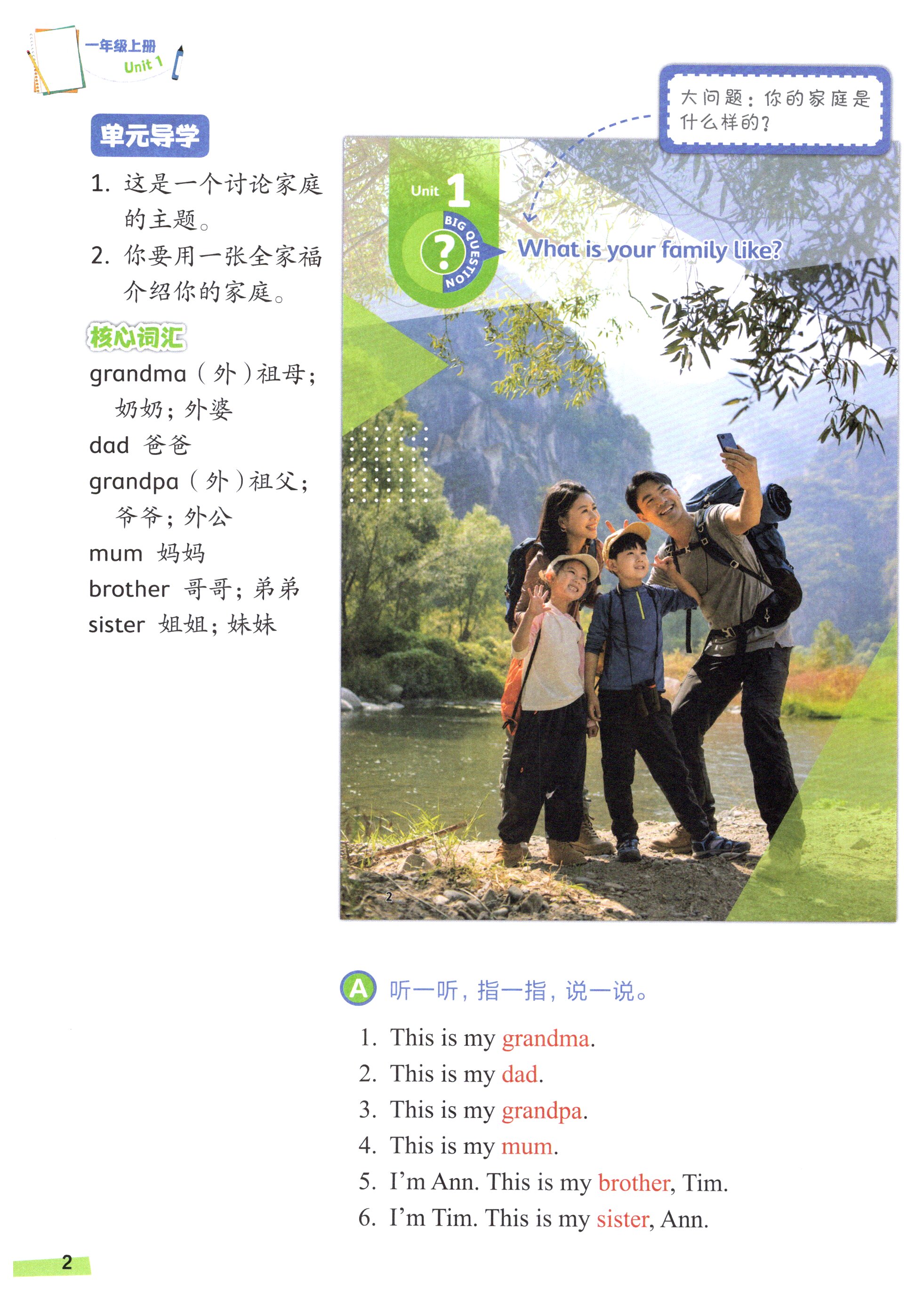 2025年教材課本一年級(jí)英語(yǔ)上冊(cè)滬教版&nbsp;第2頁(yè)