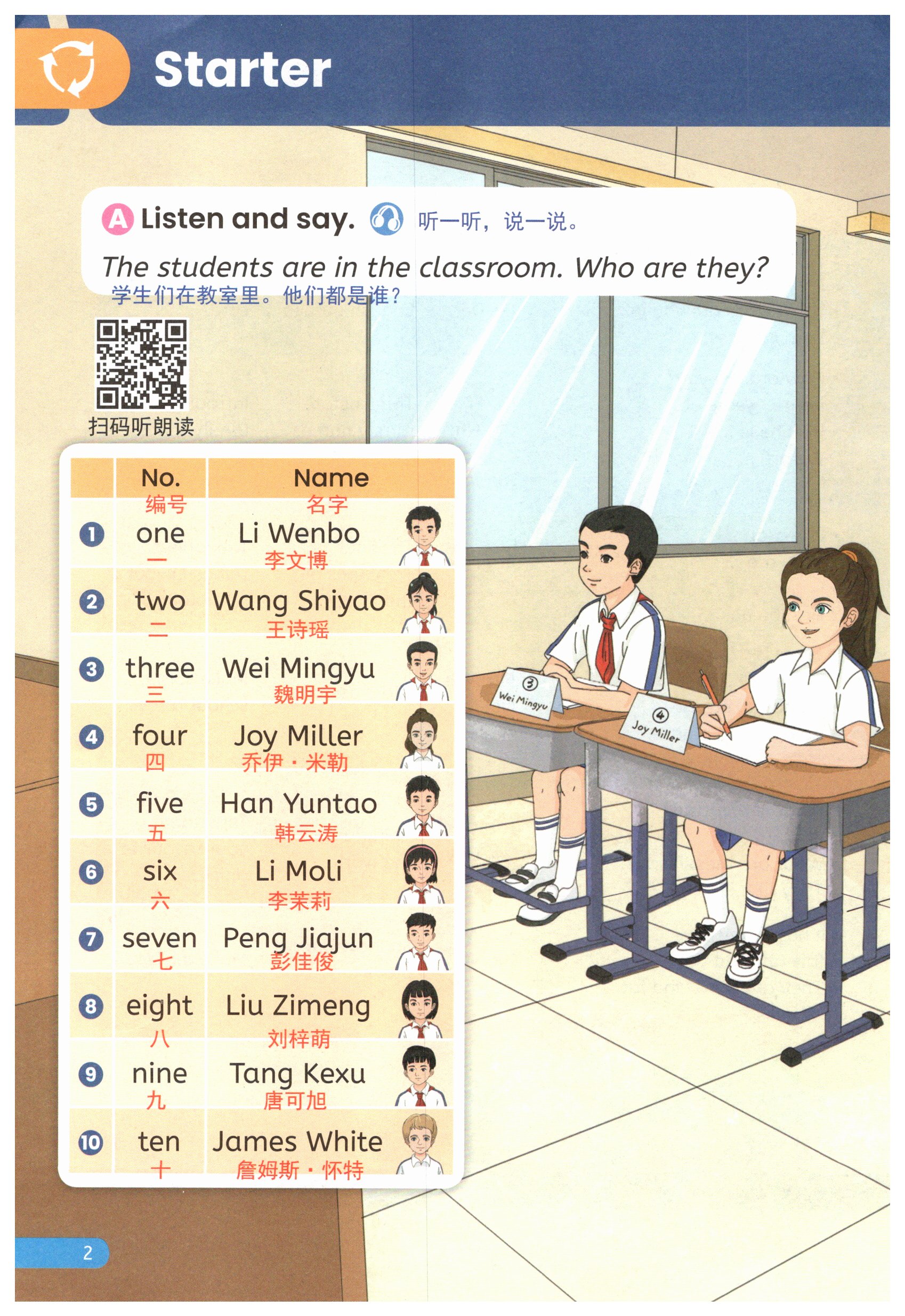 2025年教材课本三年级英语上册人教大同版&nbsp;第2页