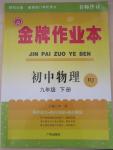 2015年金牌作業(yè)本初中物理九年級下冊人教版