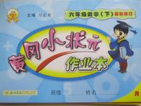 2015年黃岡小狀元作業(yè)本六年級數(shù)學下冊人教版