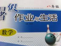 2015年暑假作業與生活八年級數學陜西人民教育出版社
