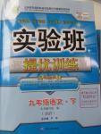 2016年實(shí)驗(yàn)班提優(yōu)訓(xùn)練九年級語文下冊蘇教版