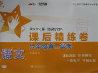 2016年交大之星課后精練卷六年級語文第二學(xué)期