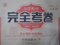 2016年小學(xué)教材完全考卷六年級數(shù)學(xué)下冊北師大版