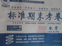 2016年標準期末考卷六年級數學第二學期上海地區專用