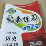 2016年名師點撥配套練習(xí)課時作業(yè)七年級歷史下冊北師大版