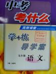 2016年中考考什么高效課堂導學案九年級語文下冊