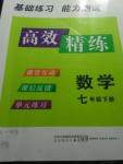 2016年高效精練七年級數(shù)學下冊