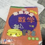 2016年家庭作業(yè)五年級數(shù)學下冊人教版