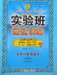 2016年實驗班提優(yōu)訓(xùn)練暑假銜接版五升六年級語文人教版