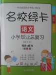 2017年名校綠卡小學(xué)畢業(yè)總復(fù)習(xí)語(yǔ)文