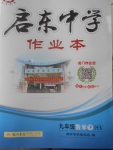 2017年啟東中學(xué)作業(yè)本九年級(jí)數(shù)學(xué)下冊(cè)滬科版