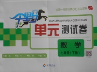 2017年千里馬單元測試卷七年級數學下冊華師大版