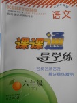 2017年課課通導(dǎo)學(xué)練六年級(jí)語(yǔ)文下冊(cè)