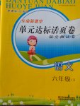 2017年單元達(dá)標(biāo)活頁卷隨堂測試卷六年級語文下冊江蘇版