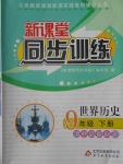 2017年新課堂同步訓練九年級世界歷史下冊華師大版