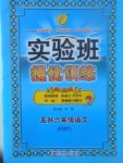 2017年實(shí)驗(yàn)班提優(yōu)訓(xùn)練暑假銜接版五升六年級語文人教版