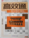 2017年高效通教材精析精练九年级历史上册人教版