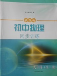 2017年新課程初中物理同步訓(xùn)練九年級全一冊滬科版