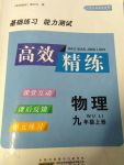 2017年高效精練九年級(jí)物理上冊(cè)蘇科版