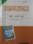 2017年同步練習(xí)冊七年級(jí)地理上冊人教版