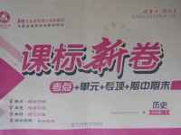 2017年課標新卷九年級歷史上冊人教版