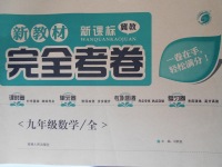 2017年新教材完全考卷九年級數(shù)學全一冊冀教版