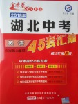 2018年金考卷湖北中考45套汇编英语第13年第13版