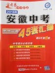 2018年金考卷安徽中考45套汇编道德与法治