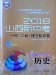 2018年山西新中考一輪加二輪加獨立專項訓練歷史華師大版