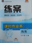 2018年練案課時(shí)作業(yè)本九年級(jí)歷史下冊(cè)華師大版