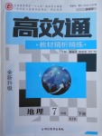 2018年高效通教材精析精練七年級(jí)地理下冊(cè)人教版