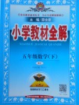 2018年小學(xué)教材全解五年級數(shù)學(xué)下冊人教版