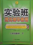 2018年實驗班提優(yōu)輔導(dǎo)教程六年級數(shù)學(xué)下冊
