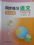 2018年同步練習配套試卷六年級語文下冊江蘇鳳凰科學技術出版社