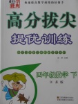 2018年高分拔尖提優(yōu)訓(xùn)練四年級數(shù)學(xué)下冊江蘇版