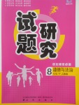 2018年優(yōu)化課堂必備滿分特訓方案試題研究八年級道德與法治下冊人教版
