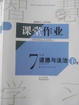 2018年長江作業(yè)本課堂作業(yè)七年級道德與法治下冊