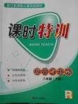 2018年浙江新课程三维目标测评课时特训八年级历史与社会下册人教版