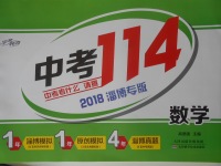 2018年中考114數學淄博專版