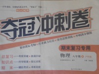 2018年2017年奪冠沖刺卷八年級物理全一冊滬科版