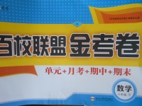 2018年百校聯盟金考卷八年級數學下冊華師大版