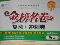 2018年金榜名卷復習沖刺卷八年級歷史下冊人教版