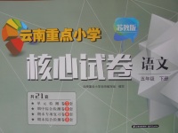 2018年云南重點小學(xué)核心試卷五年級語文下冊蘇教版